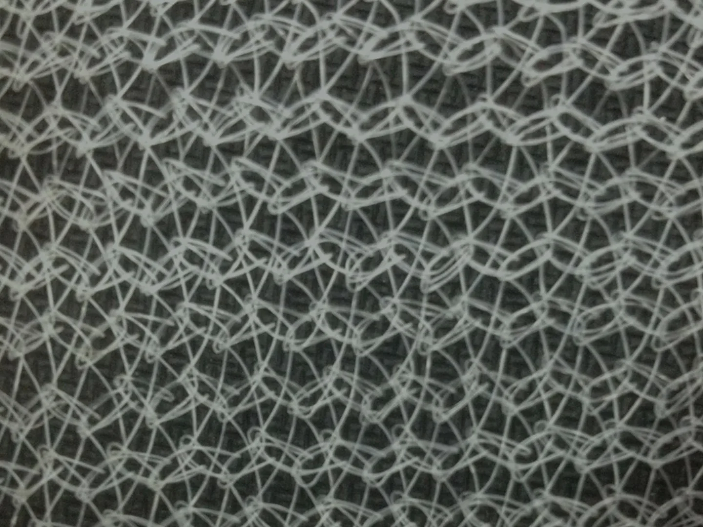 Construction site safety netting