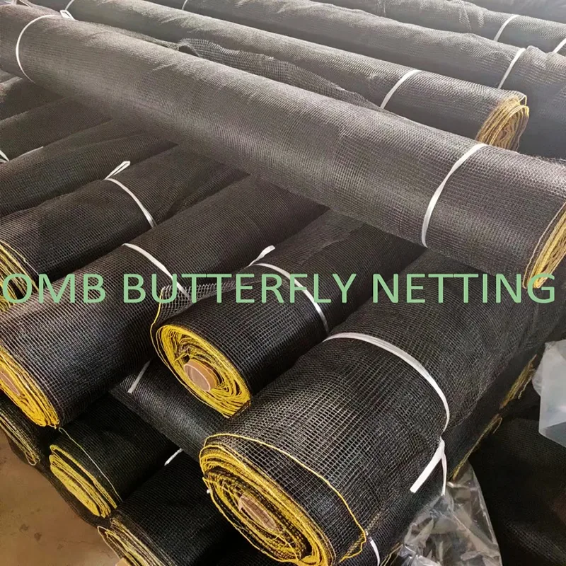 Fine insect and butterfly netting for crops