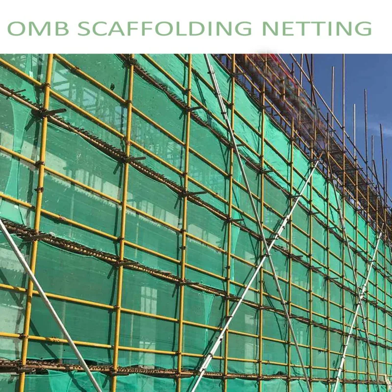 Scaffolding safety net for construction sites